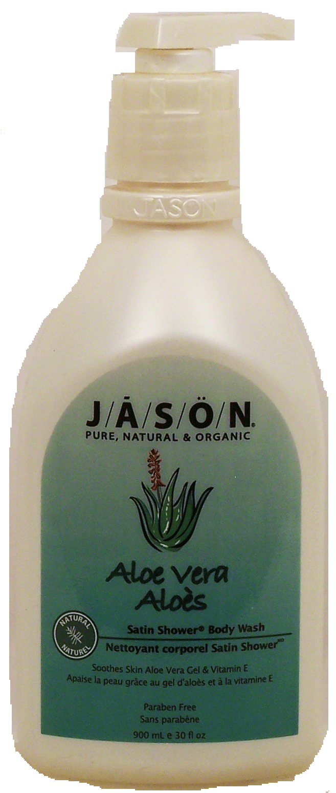 Jason Natural Cosmetics Pure, Natural & Organic satin shower body wash, paraben free Full-Size Picture